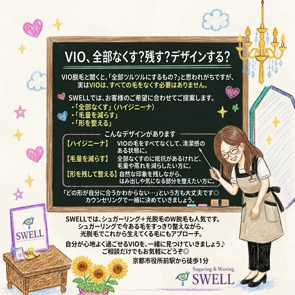 施術を進めながら理想のVライン（三角・丸・一本ライン）にお仕...