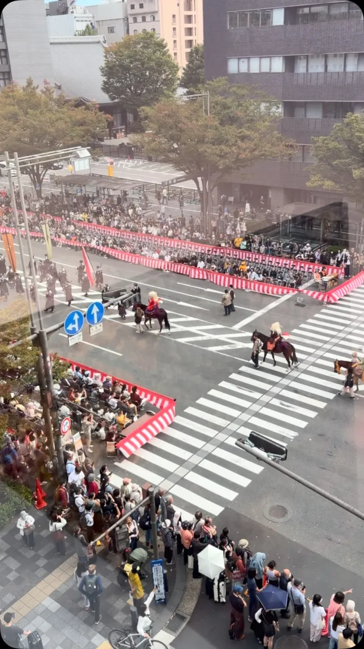 恥ずかしながら初めて👀❤️#京都時代祭り #京都三大祭り #...
